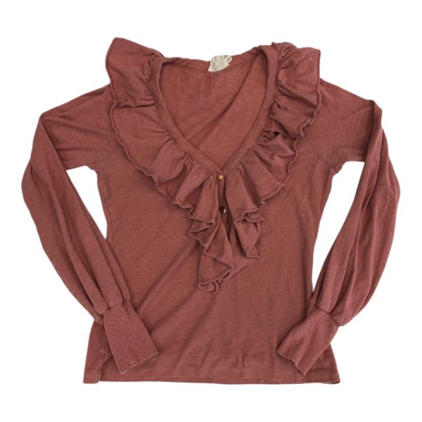 Top Ls By Nation In Pink, Size:Xs Discount