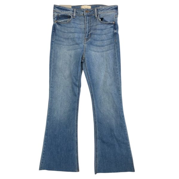 Jeans Flared By Harper In Blue Denim, Size:6 For Cheap