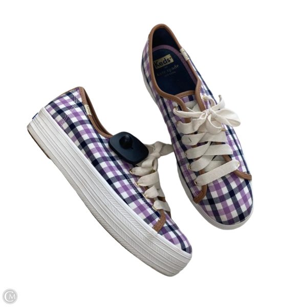 Shoes Sneakers By Keds In Plaid Pattern, Size: 8.5 Online