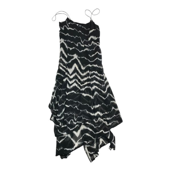 Dress Casual Maxi By STONE ROW BY VOLCOM In Black & White, Size:Xs Online now