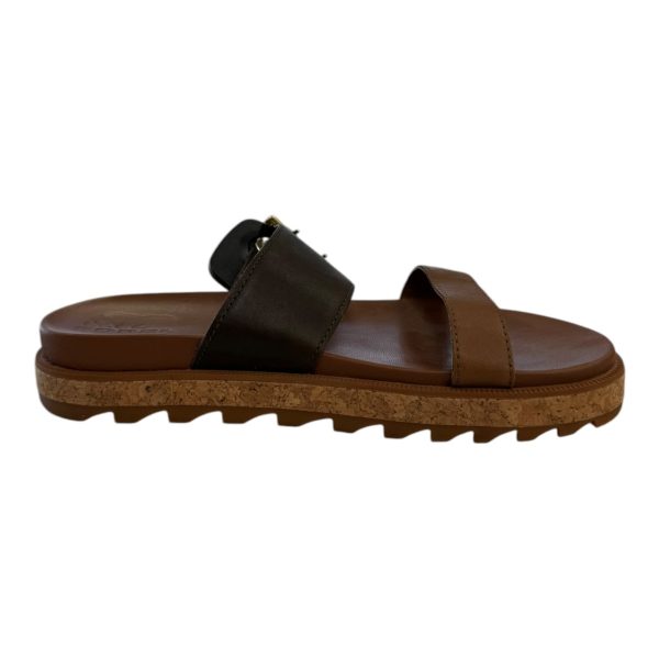 Sandals Designer By Sorel In Brown, Size:7 For Cheap - Image 3