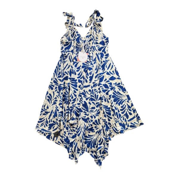 Dress Party Long By Target-Designer Alexis In Blue & White, Size:L Sale