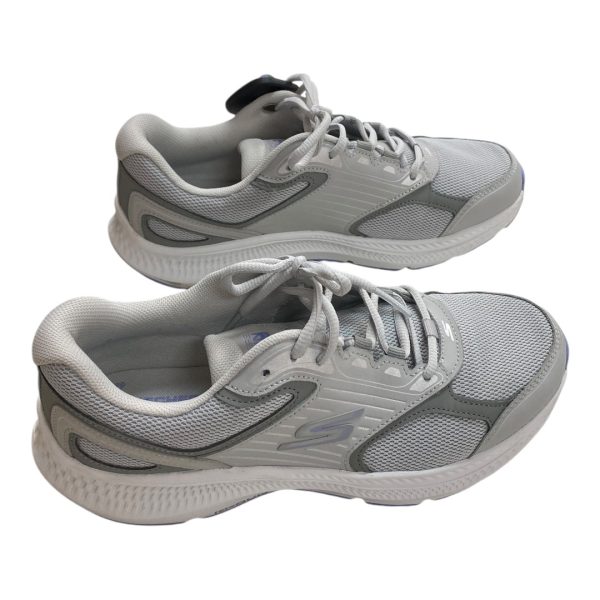 Shoes Athletic By Skechers In Grey, Size:9 Online Hot Sale - Image 3