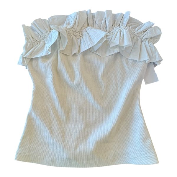 Top Sleeveless By Maeve In White, Size:S Hot on Sale