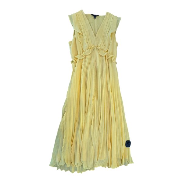 Dress Casual Maxi By Banana Republic In Yellow, Size:S Online