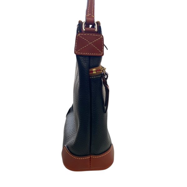 Handbag Designer By Dooney And Bourke In Black & Brown, Size:Medium For Cheap - Image 4