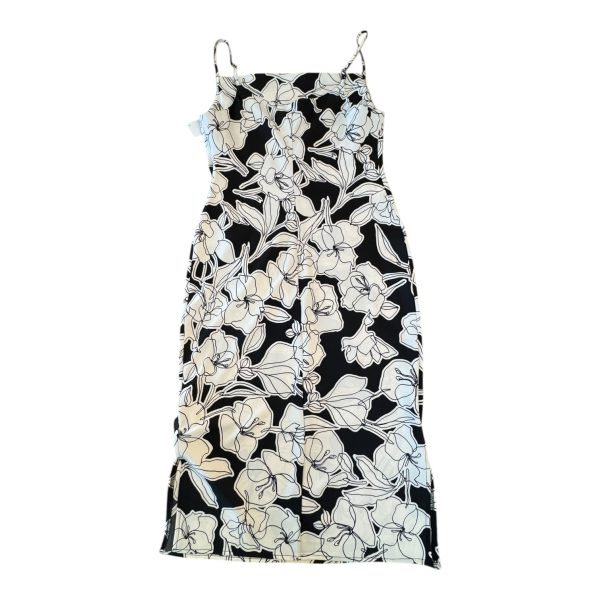 Dress Casual Midi By Bar Iii In Black & White, Size:S Online Hot Sale - Image 2