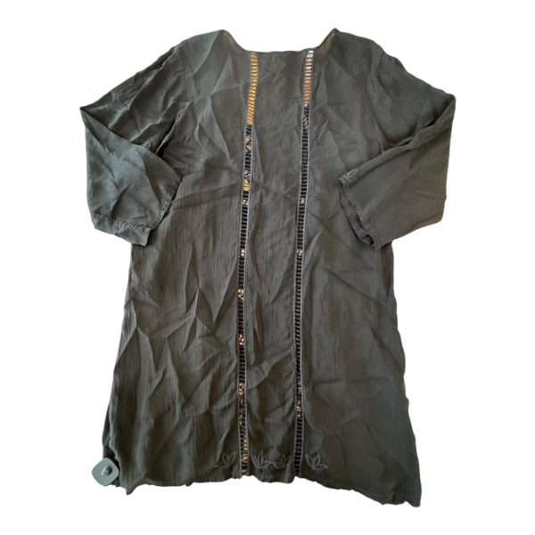 Tunic Designer By Johnny Was In Black, Size:L on Sale - Image 2