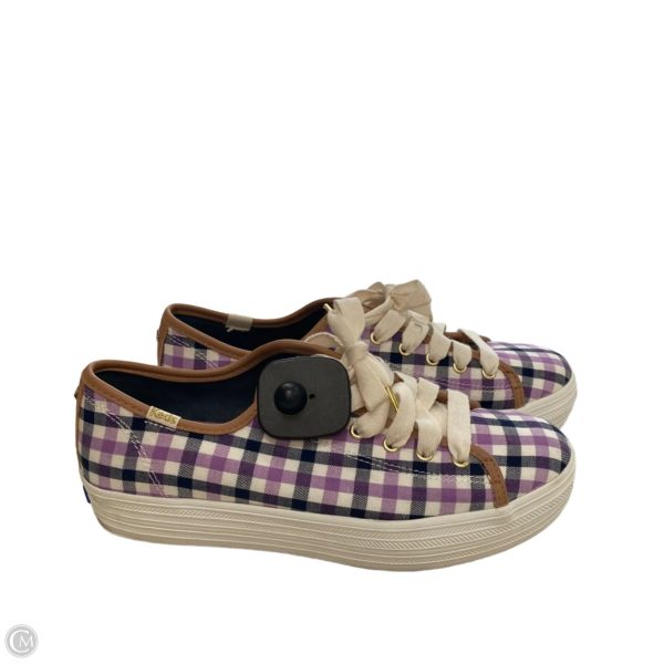 Shoes Sneakers By Keds In Plaid Pattern, Size: 8.5 Online - Image 3