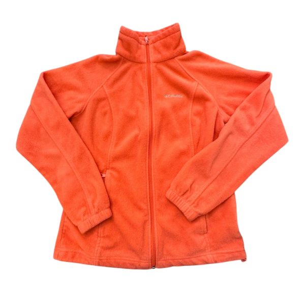 Jacket Fleece By Columbia In Pink, Size:M Online now