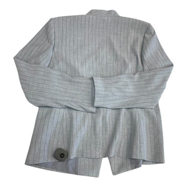 Blazer By Ann Taylor In Grey, Size:14 Supply - Image 2