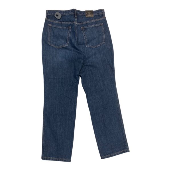 JEANS STRAIGHT by BANANA REPUBLIC In BLUE DENIM, Size: 14 For Sale - Image 2