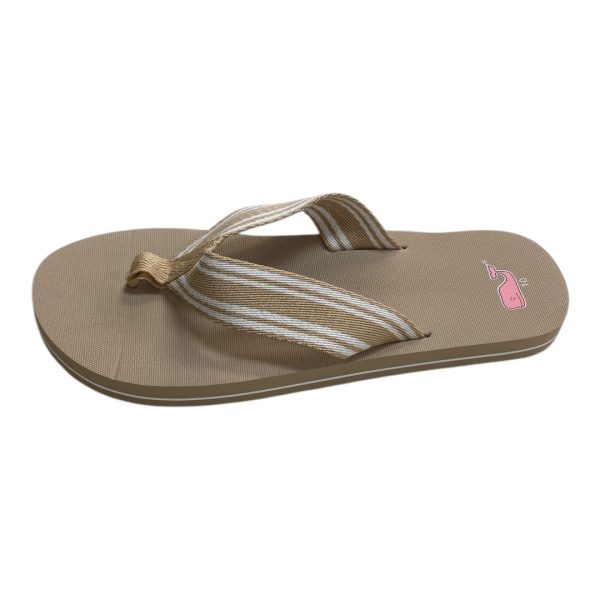 Sandals Flip Flops By Vineyard Vines In Tan, Size:10 Online now