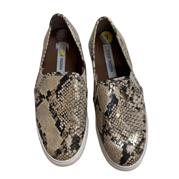Shoes Flats By Steve Madden In Snakeskin Print, Size:9 Online Hot Sale - Image 4