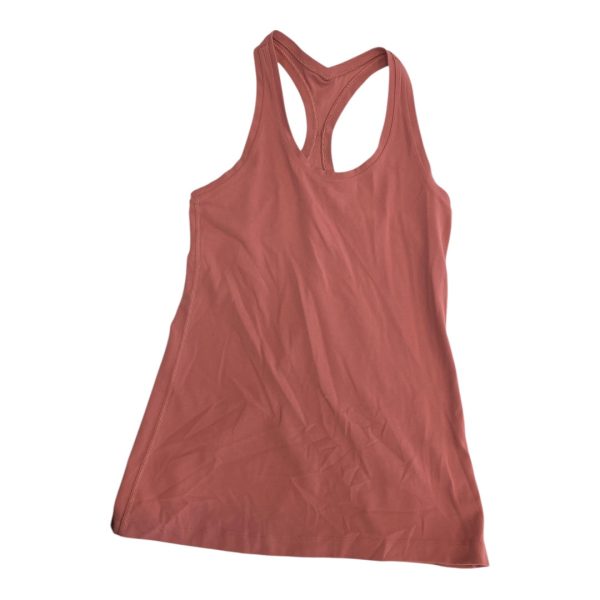 Athletic Tank Top By Lululemon In Pink, Size:M For Discount