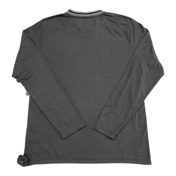 Top Long Sleeve By MODERN CULTURE In Grey, Size: M For Discount - Image 2