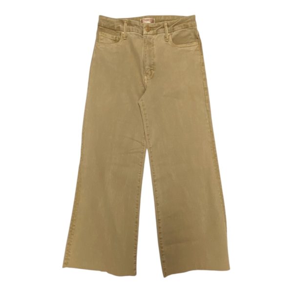 Jeans Cropped By Kut In Tan, Size:2 Fashion
