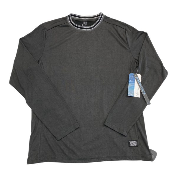 Top Long Sleeve By MODERN CULTURE In Grey, Size: M For Discount