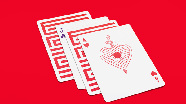 Enigma Red Playing Cards USPCC Online now - Image 4
