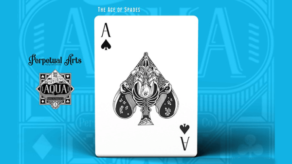 Aqua Species Playing Cards USPCC Online Hot Sale - Image 2