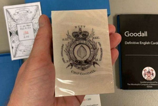 Goodall 200th Anniversary Playing Cards Cartamundi Online now