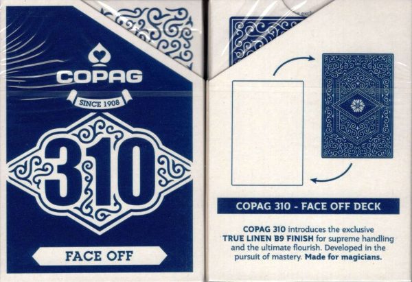 Copag 310 Face Off Blue Playing Cards Cartamundi Cheap