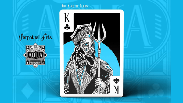 Aqua Species Playing Cards USPCC Online Hot Sale - Image 4