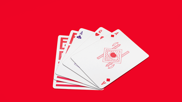 Enigma Red Playing Cards USPCC Online now - Image 5