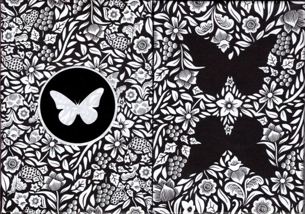 Limited Edition Butterfly Playing Cards (Black and White) by Ondrej Psenicka Cheap - Image 2